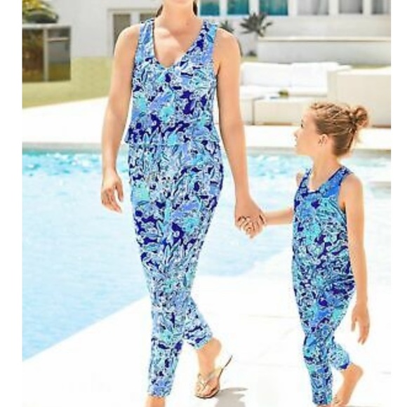 NWT Lilly Pulitzer Paulina Jumpsuit, XS, Koala - Picture 3 of 11